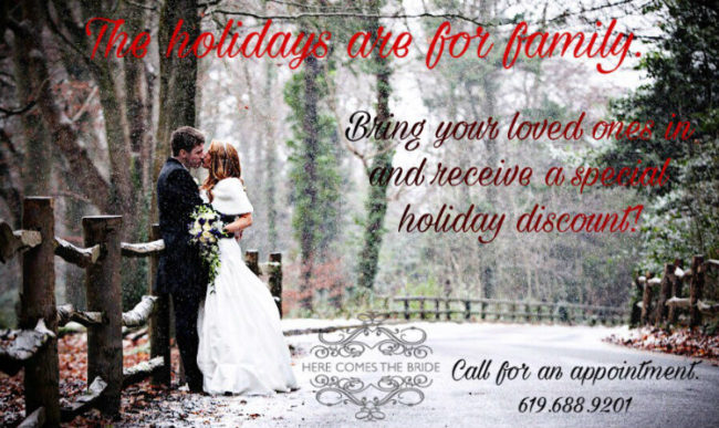 wedding and holidays