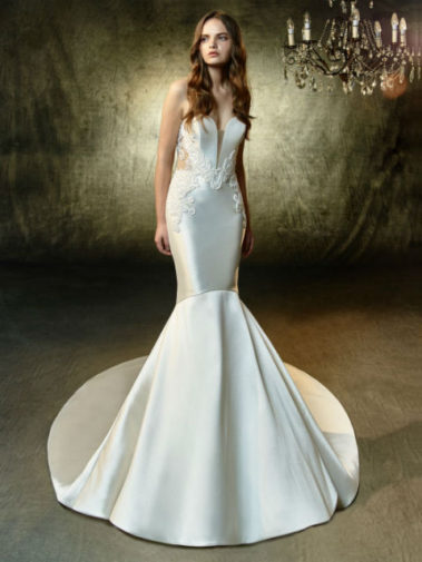 Blue Designer Wedding Dresses