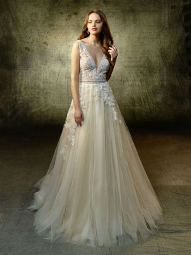 Blue Designer Wedding Dresses