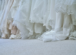 white wedding gowns next to each other